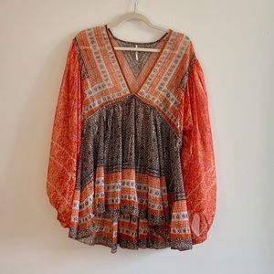 Free People Aliyah Printed Tunic